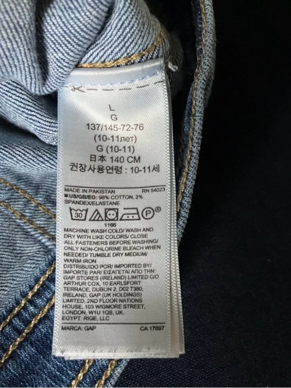 GAP Denim Jean Trucker Jacket
